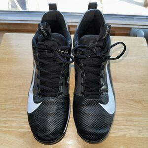 Nike Alpha Fastflex Cleats Black Size 10